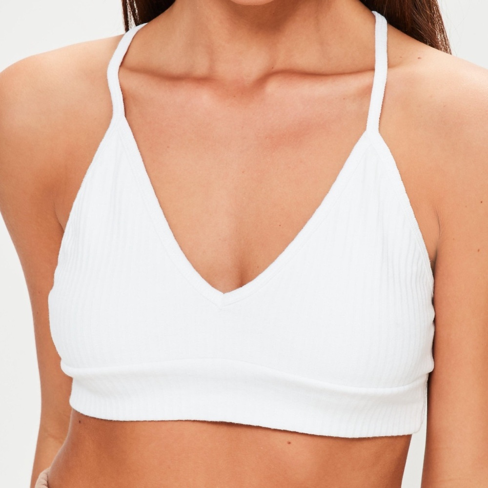💘BRAND NEW💘 MISSGUIDED RIBBED BRALETTE